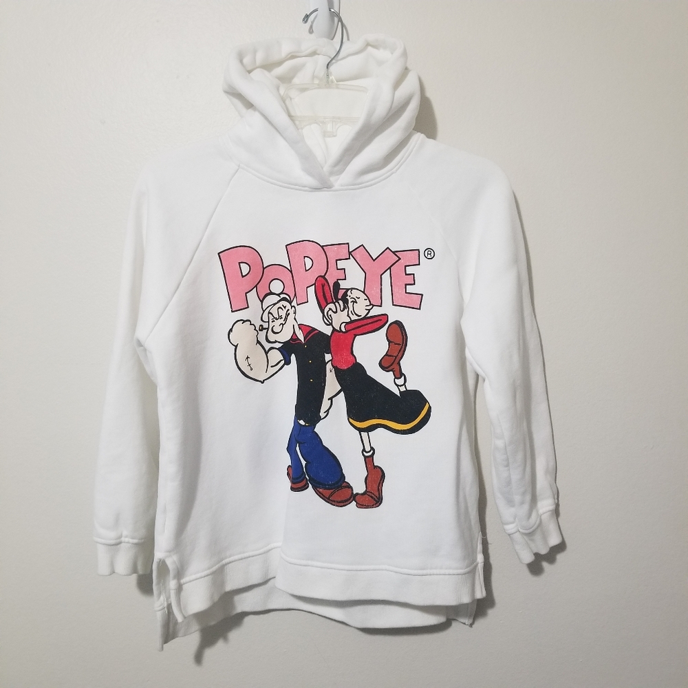 Zara Popeye Hoodie Sweatshirt